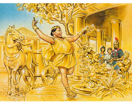 Il mito di Re Mida El mito del Rey Midas